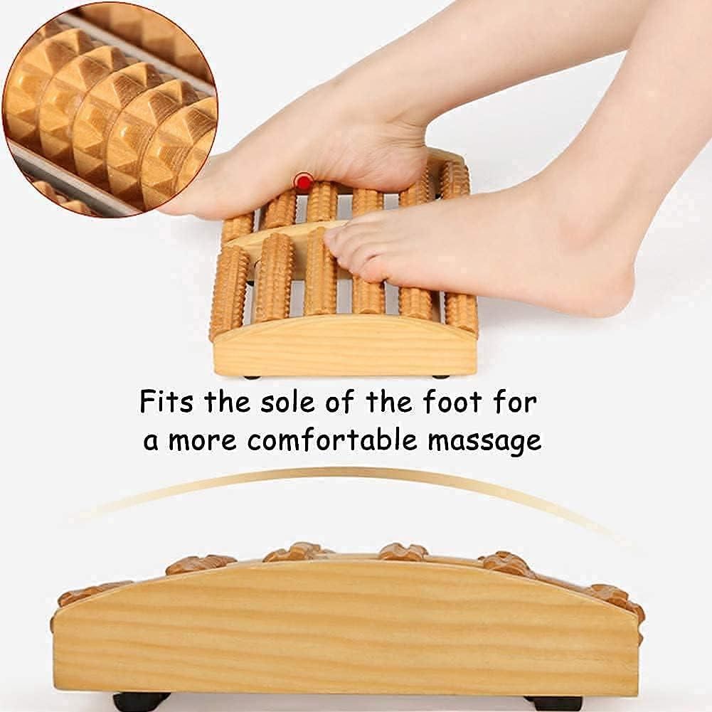 SoleCraft – Wooden Foot Therapy Roller