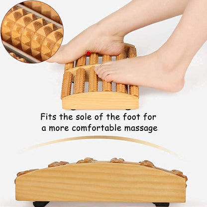 SoleCraft – Wooden Foot Therapy Roller