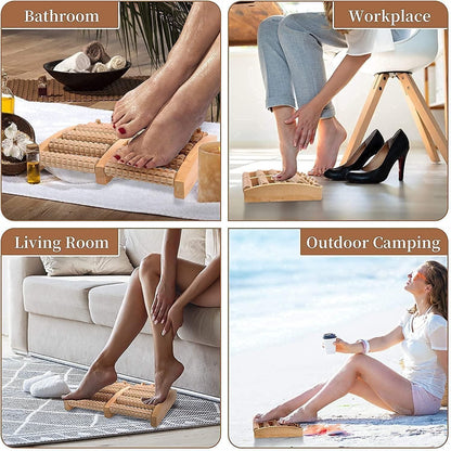 SoleCraft – Wooden Foot Therapy Roller