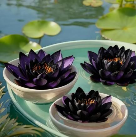 Purple Lotus Seeds (Pack of 20) with Plant Growth Serum