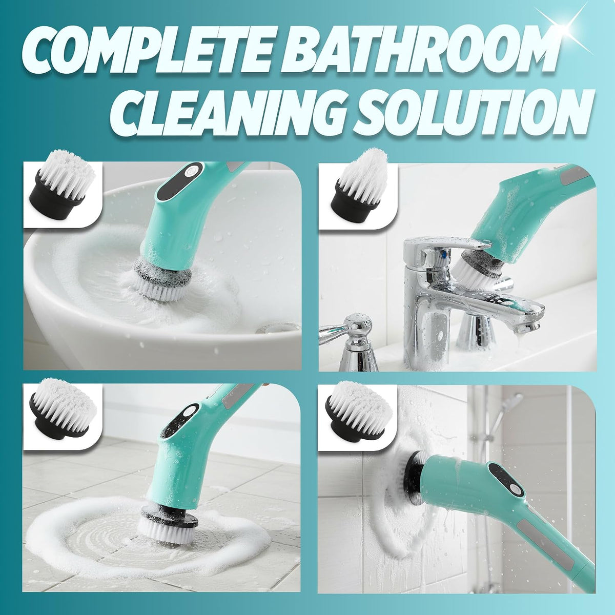 8-in-1 Effortless Power Cleaning System