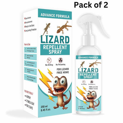 ShieldHome – Natural Cedarwood Lizard & Pest Repellent Spray -  Pack of 2