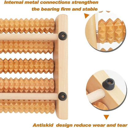 SoleCraft – Wooden Foot Therapy Roller