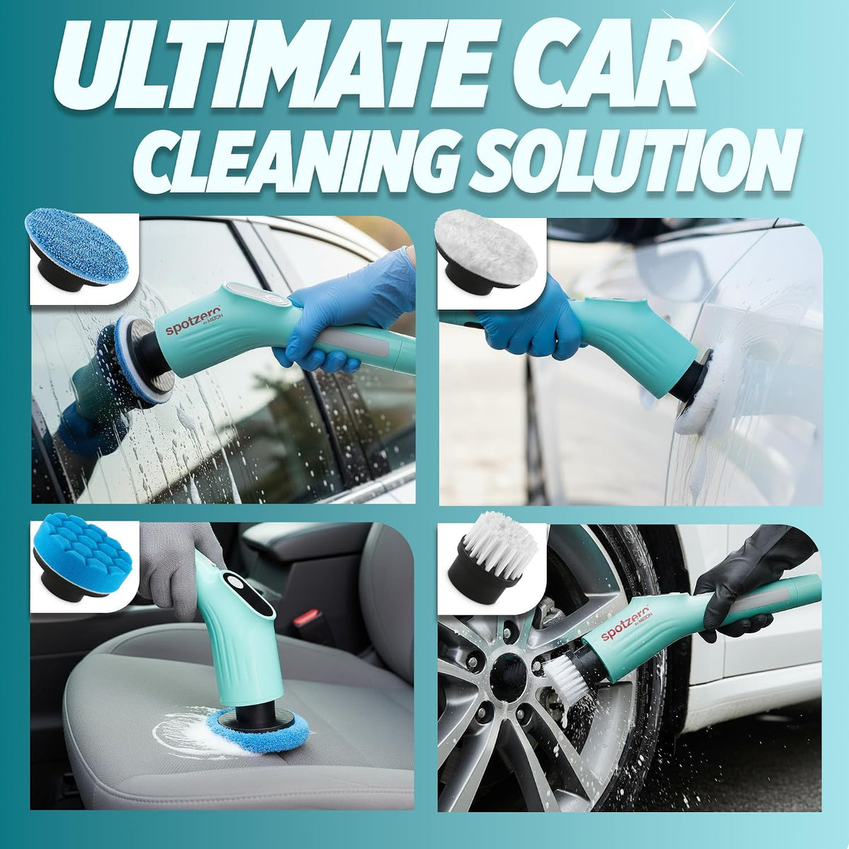 8-in-1 Effortless Power Cleaning System