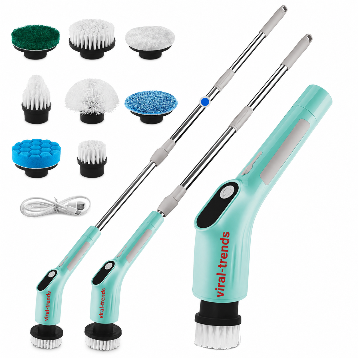 8-in-1 Effortless Power Cleaning System